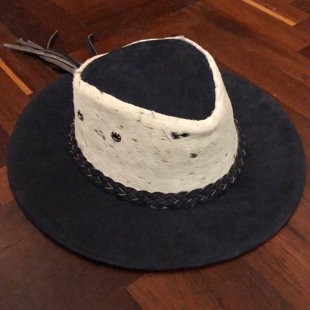 Authentic leather hat